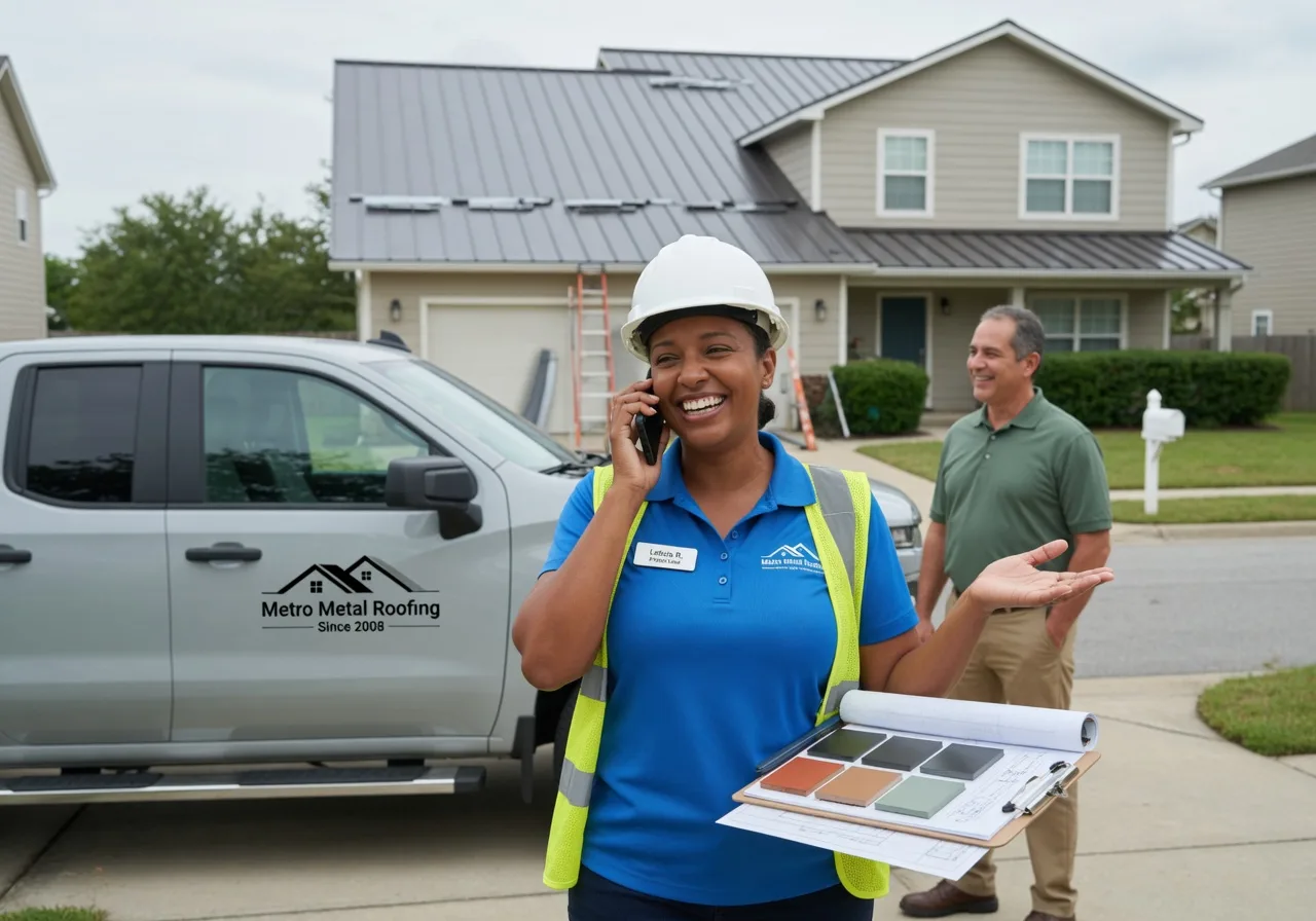 Storm Damage Metal Roof Repair in Swedesburg, IA